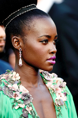 celebritiesofcolor:  Lupita Nyong'o attends the opening ceremony and premiere of ‘La Tete Haute’ (‘Standing Tall’) during the 68th annual Cannes Film Festival on May 13, 2015 in Cannes, France.
