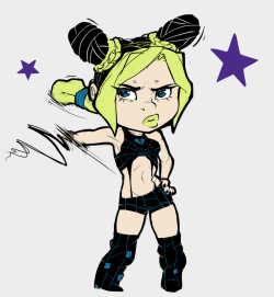 the-upright-infinity:  I was asked for the full image of the Jolyne picture I used like 2 years ago. It’s sketchy as fuck but here ya go. 