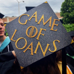 accusativeofexclamation:  greycloaks:  thesuperjew:  bang-a-rang-rufio:  sbuthings:  Happy graduation to the seniors!  my fellow american graduates, we are all fucked. good luck.  &ldquo;Bankruptcy is Coming&rdquo;&ldquo;A Loan Company Always Collects