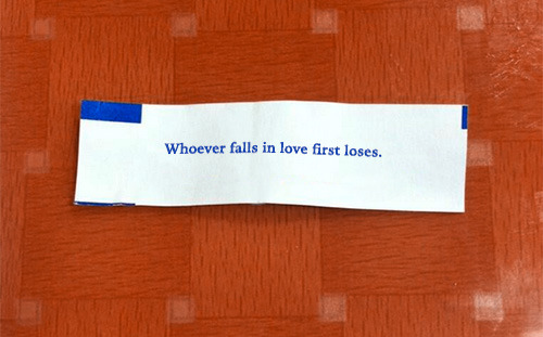 Fortune cookie fortune reading 