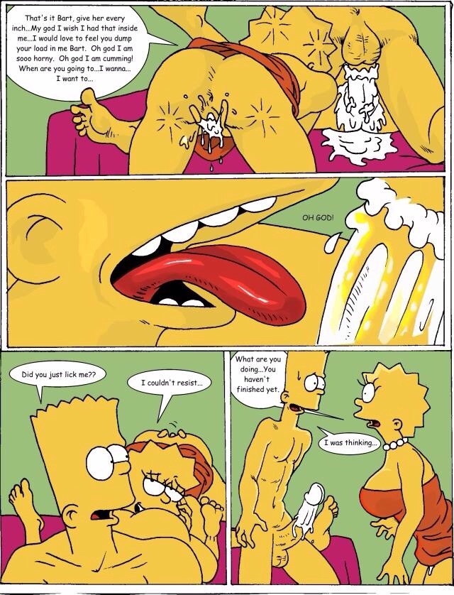 Marge simpson milhouse porn