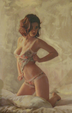 artbeautypaintings:The negotiation - William Oxer