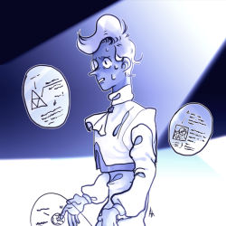 angelkamo: SHE IS SWEATY AND NERVOUS  SHE IS MY NEW FAV SHE IS BLUE ZIRCON (+ a transparent version &lt;3 ) 