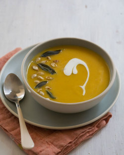 pbs-food:  Curry Sage Butternut Squash Soup Recipe | Fresh Tastes Blog | PBS Food