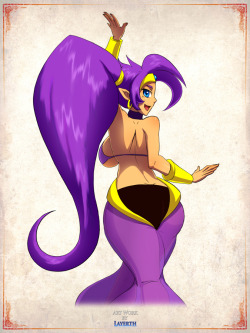 ask-dream-fighters:  Shantae by Layerth   &lt;3 &lt;3 &lt;3