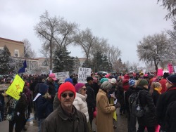 doctornsara:  Went and joined my local million woman march.