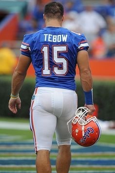 What would i do with? Tim Tebow After a long game id meet him in the locker room and help him undress into nothing but a musky jockstrap. He&rsquo;d push down on my head and grin as i wrapped my mouth around his thick cock. He&rsquo;d flex for me, pressin