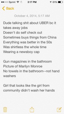 My drunk notes from when I ended up at a young republican engagement karaoke party (and after party)   I gotta get out of Torrance. These white people are wild. I literally sat there staring at this fool like WHAT ARE YOU SAYING TO ME