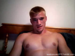wankoncam2012:   blond buff college stud shows his body and cock - wankoncam2012 video in full length - runtime 8 minutes: download here 