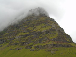 fialleril:misty hills on the southern coast of Iceland