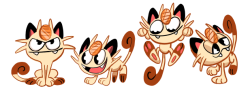 disleanne: i refuse to draw a wild meowth not walking on all fours