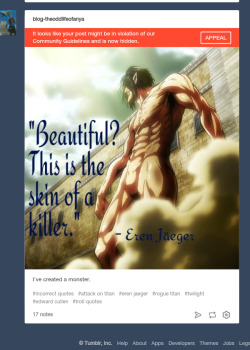Yes, because a dickless giant is totally NSFW. He doesn&rsquo;t even have nipples for God&rsquo;s sake!