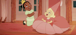 cheesedemon: la-knight:  withadreamandasong:   Seems like only yesterday we were both little girls wishing our fairy tale dreams…and tonight they’re finally coming true!    I love Charlotte and Tiana so much (and Charlotte’s dad, honestly) because
