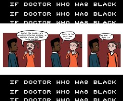 slave2freedom:  First 5 parts of If Doctor Who Was Black. I am currently looking for ways to fund making this into a full graphic novel. So please @ me with links to potential funding avenues. 