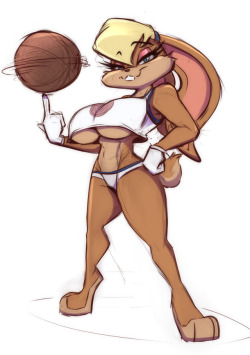 gewd-boi: no-lasko:  Lola Commission I didn’t intend for her to come out so bronze but I honestly like it alot more than her base design. I think I might make this her default color scheme for future drawings (Looney Tunes Show version is exempt, of
