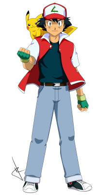 hollylu-pokeship-art:  Commissioned by mezasepkmnmaster  Request: 16 Year Old Ash Ketchum for his Fanfic “Shining Road to Victory” (This is still in process as a background was also requested. Everyone wish me luck!) LOL