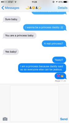 littlegirl-probs:  I’m a real princess daddy said so.