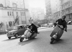 modern1960s:  Vespa vs. Lambretta