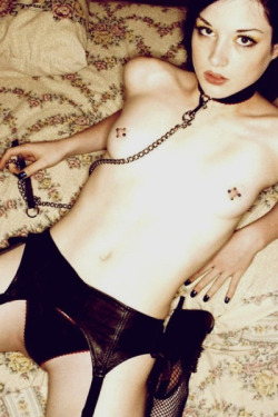 STOYA (USA)Stoya on the web: Â Twitter / Tumblr / Instagram .Links(follow me): Stoya / Pierced Nipples! / Brunette / All Girls .