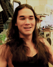 brendonsuries:one through six gifs out of ( who knows ?? ) gifs of booboo stewart