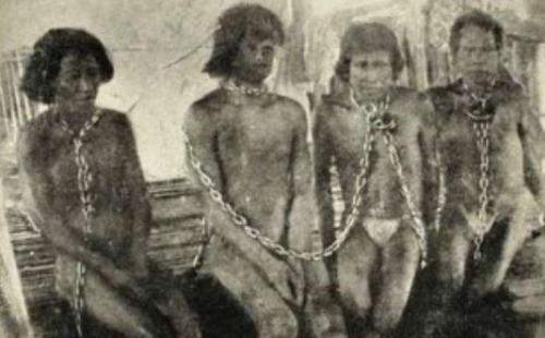Samy enslaved in public