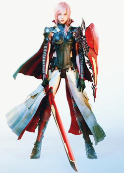 soramaruu:   Official Lightning render for Lightning Returns: Final Fantasy XIII  