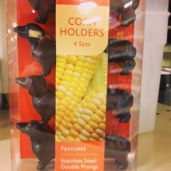 Wiener dog corn holders :-)