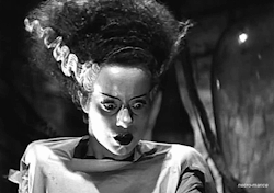 blondebrainpower: Elsa Lanchester Before becoming well known and earning better parts in movies, Elsa just got bit parts and was not even a 3rd banana. That all changed when she had the title role that launched her career and made her a legend in the