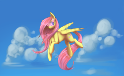 equestrian-pony-blog:  Fluttershy by Checkmate by GSHgunner  x3