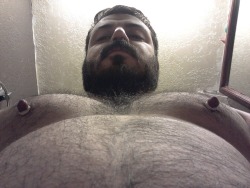 grumpyface:  Welp..  guess I’m officially into nipple pumping and binding.  (I wish my nipples stayed like that though!  grrr)  Well if this guy doesn&rsquo;t get more attractive with each post of himself!