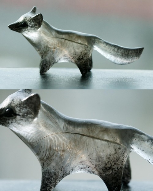 sosuperawesome:Ice Animal SculpturesDemiurgus Dreams on Etsy 