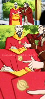 motorcyclle:  I don’t know if someone noticed it yet, but book 2 Tenzin has a leaf in his robe and if you don’t find that amazing you might have a problem [X] 