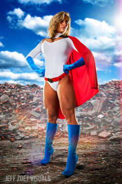 jeffzoetvisuals:   Power Girl model: Alyssa Loughran photo by: Jeff Zoet Visuals 