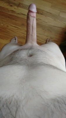 Fat, long cock. The weight of it feels incredible.