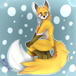 nexy-mobile:  Fox commission for a cool person on FA. Go check my FA out @NexyButt  &lt;3