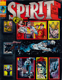 The Spirit No. 14 (Warren, 1976). Cover art by Will Eisner.From Oxfam in Nottingham.
