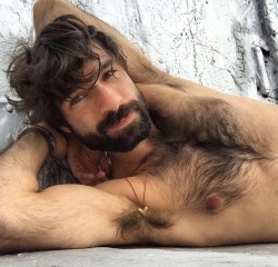 hairy-italian-stud:I wanna lick every inch