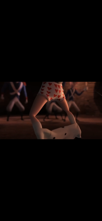 Maximilien de Robespierre wearing ♥️ boxers after getting schooled by Mr. Peabody in the art of fencing.   At least his henchmen got a good laugh out of it😄  From the movie: Mr. Peabody &amp; Sherman (2014).