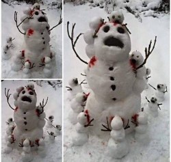 Winter zombie 😱 by bilyalova_sveta