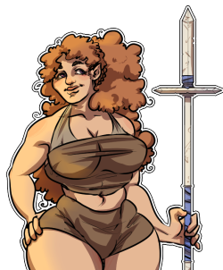 itaudia:  WELL THAT WAS A FUN ACCIDENT another new character due to accidents here have a cute paladin gal who may have poor choices in friends and may end up in jail on and off again because of them 