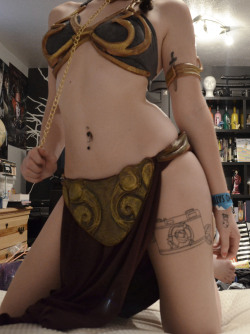eatinmykitten:  This is my slave Leia costume that I wore for Starfest and I thought I’d share it in honor of May the Fourth be with you and Revenge of the Fifth  