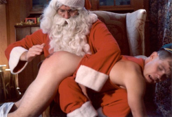 sir2u:  joeblowsurboxersoff:  ~ Now tell me…have you been naughty? ~                          ~&lt;3~  this little slut is getting exactly what he wanted from Santa 