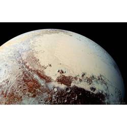 Pluto&rsquo;s Sputnik Planum #nasa #apod #apl #pluto #dwarfplanet #sputnikplanum #tombaughregio #newhorizons #spacecraft #spaceprobe #solarsystem #space #science #astronomy