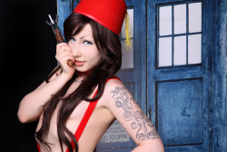 porphyriasuicide:  New set “Silence Doctor Crusher” just went up for Zivity’s Whovian Who contest. Oh boy that was too much fun, I hope it amuses at least a few other people. ~ “After being mortally wounded (and half naked) in a battle with a
