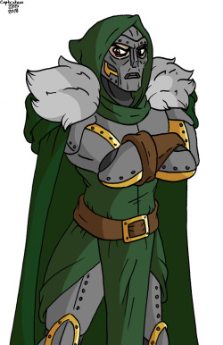 Dr. Doom, by far one of the coolest Marvel villains ever. I hope he eventually makes it into the MCU. 