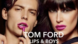 whiteoctopusmother:  barber-butts:  doomaday:  dyejawbreaker:  dyejawbreaker:  Thank you Tom Ford! Makeup has no gender    i love how this doesn’t even look wired. Often when there are pictures of men with lipstick it’s so unfitting. The colour, the