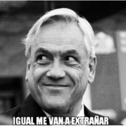 futubandera:  equizdede:  #piñericosas #follow4follow #followforfollow  Piñera, el presidente menos malo que hemos tenido. Grande!