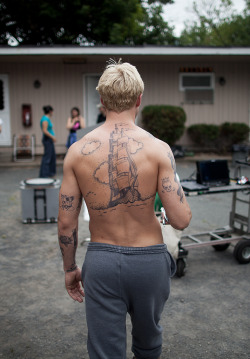 jimagraphy:  “The Place Beyond The Pines” Behind The Scene on W Magazine March 2013 Photographed by JIMA 
