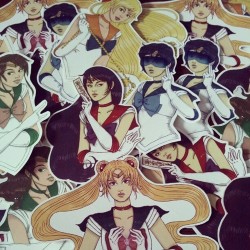 sailormoonartzine:  So to finance the printing costs of the zine, I’m selling the sticker sets I illustrated on my big cartel shop. You can buy them here! I would really appreciate any reblogs for this in hopes of raising funds. 