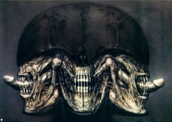 body-horror:  HR Giger - Necronom II (1977) “It was the eroticism in Giger’s work that had struck me immediately. Everything is merged, it’s a very ‘organic’ … I think, I think finally when you want to be really scared, you’ve got to have
